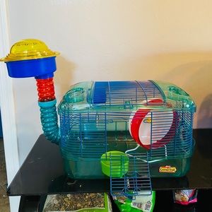 Hamster cage with accessories (Condition Amazing!)